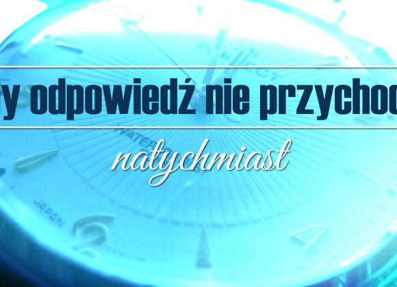 Gdy odpowiedź nie przychodzi natychmiast